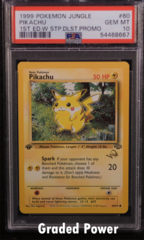 Pikachu Jungle 1st Ed. W Stamp PSA 10 (8667) 60/64