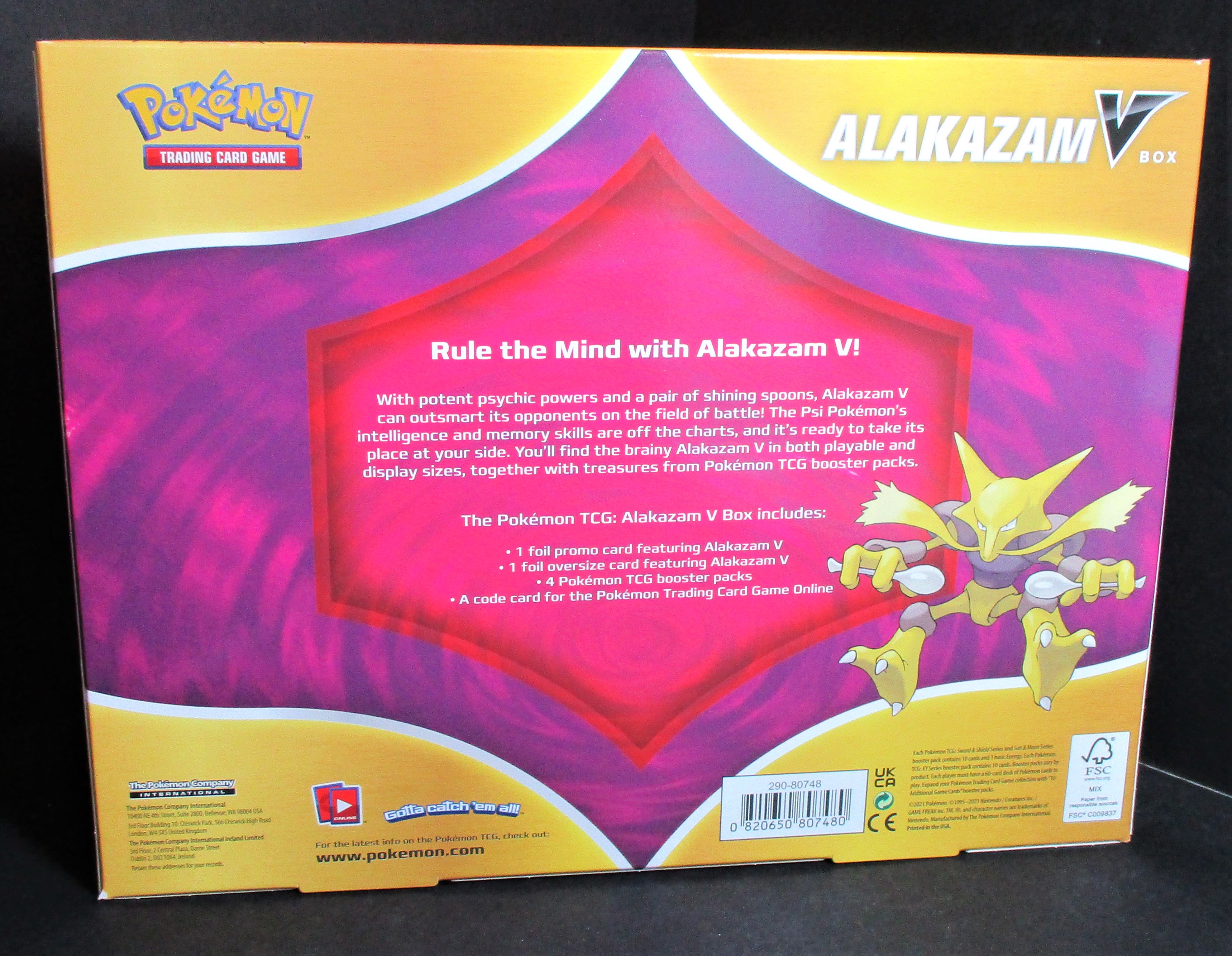Alakazam V Gift Box SEALED