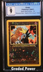 Entei Black Star Promo CGC 9 Reverse Holo (0142) #34