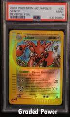 Scizor PSA 9 REVERSE HOLO (0657) 32/147