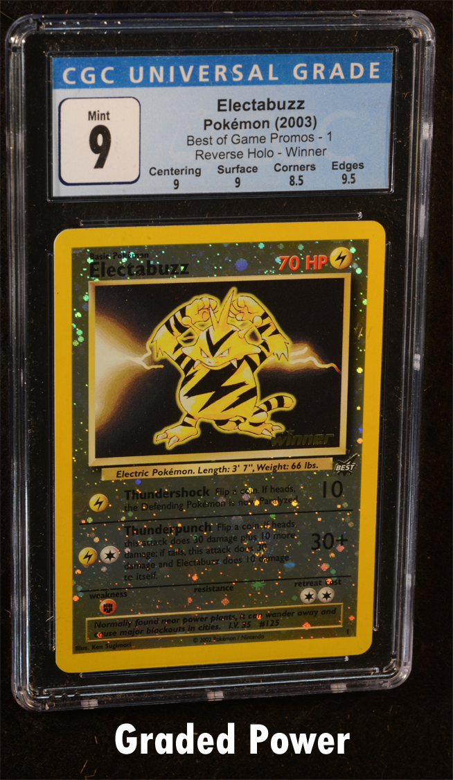 Electabuzz Reverse Holo Winner CGC 9 (9077)