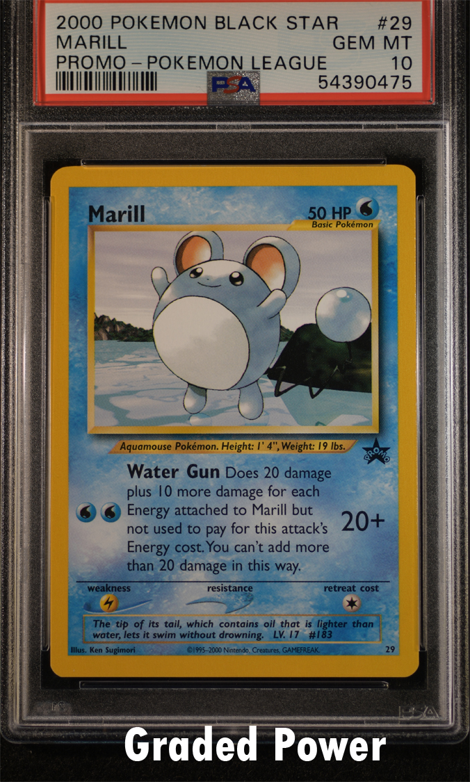 Marill PSA 10 Black Star Promo #29