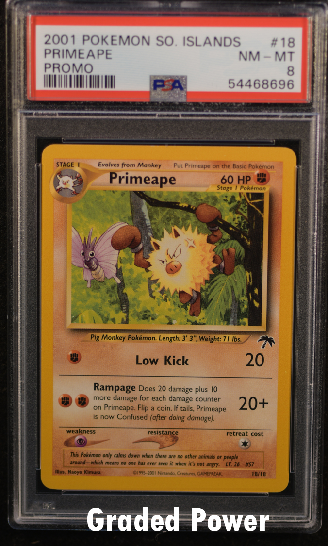 Primeape PSA 8 (8696) 18/18