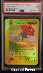 Vileplume PSA 7 REVERSE HOLO (0673) 43/147