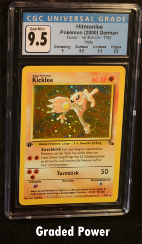 Pokémon: 1st Edition good Holo Hitmonlee PSA 9