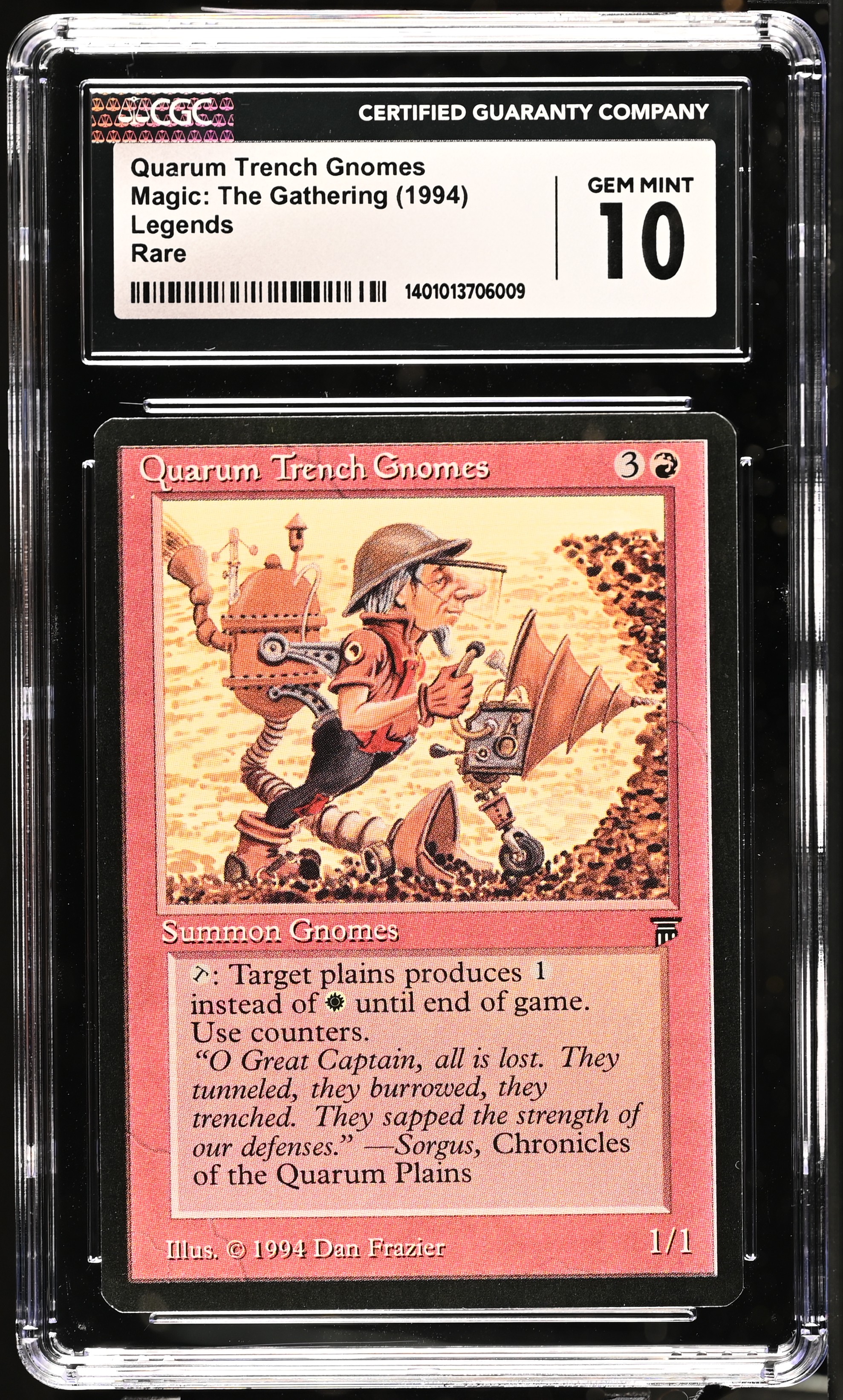 Quarum Trench Gnomes CGC 10 (6009)