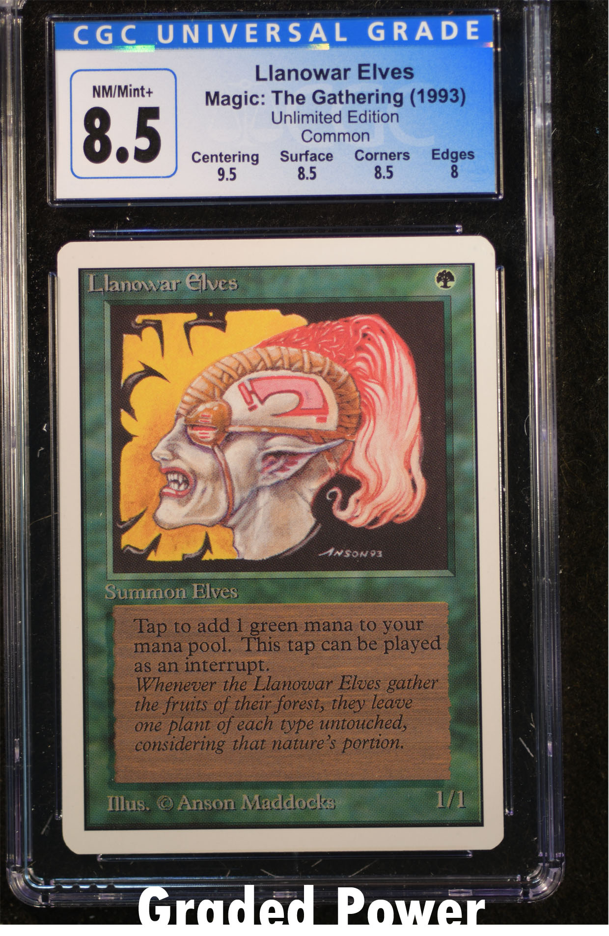 Llanowar Elves CGC 8.5 (9106)