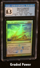 Day of Judgment CGC 8.5 Foil (9014) FRENCH