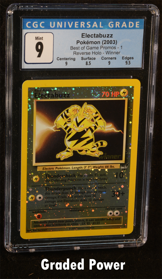 Electabuzz Reverse Holo Winner CGC 9 (9086)