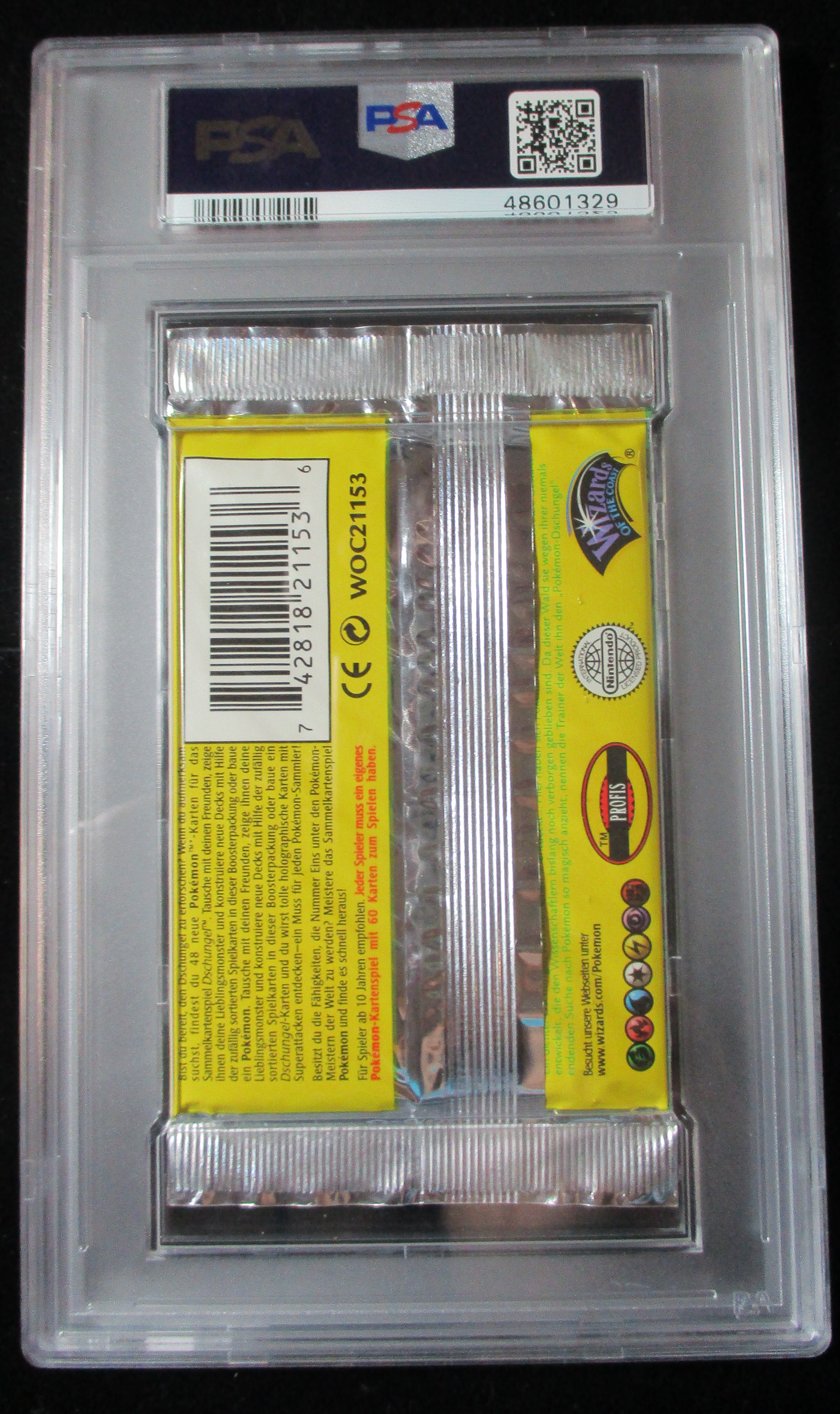 Jungle PSA 10 German Wigglytuff (1329) Pokemon Sealed Product