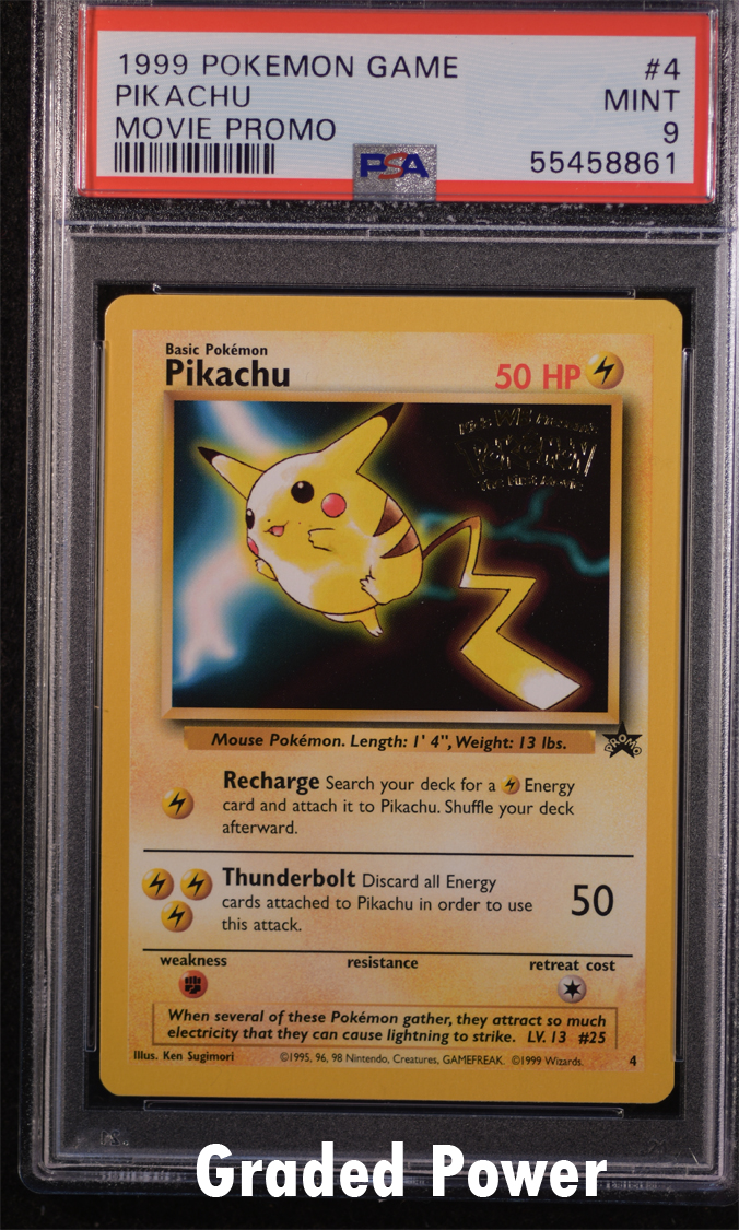 PSA sold 9 Pikachu