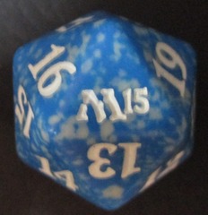 M15 22mm Spindown Dice (Blue)