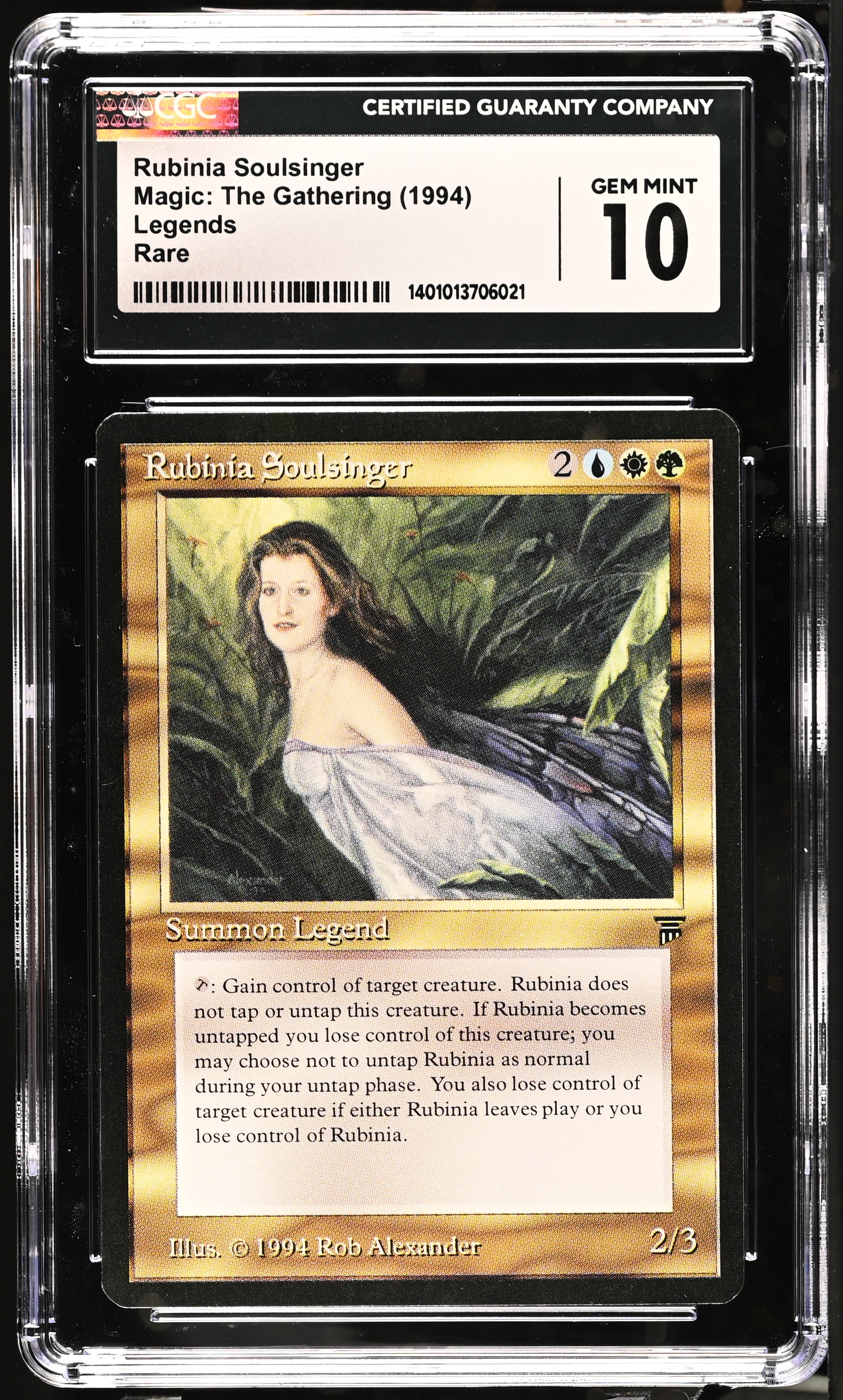 Rubinia Soulsinger CGC 10 (6021)