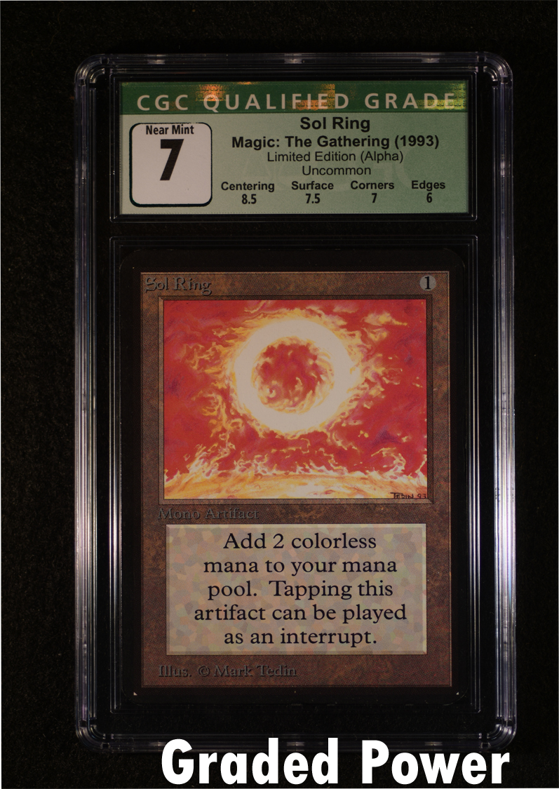 Sol Ring CGC 7 *INKED*