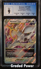 Arceus VSTAR CGC 9 Holo (0043) 123/172