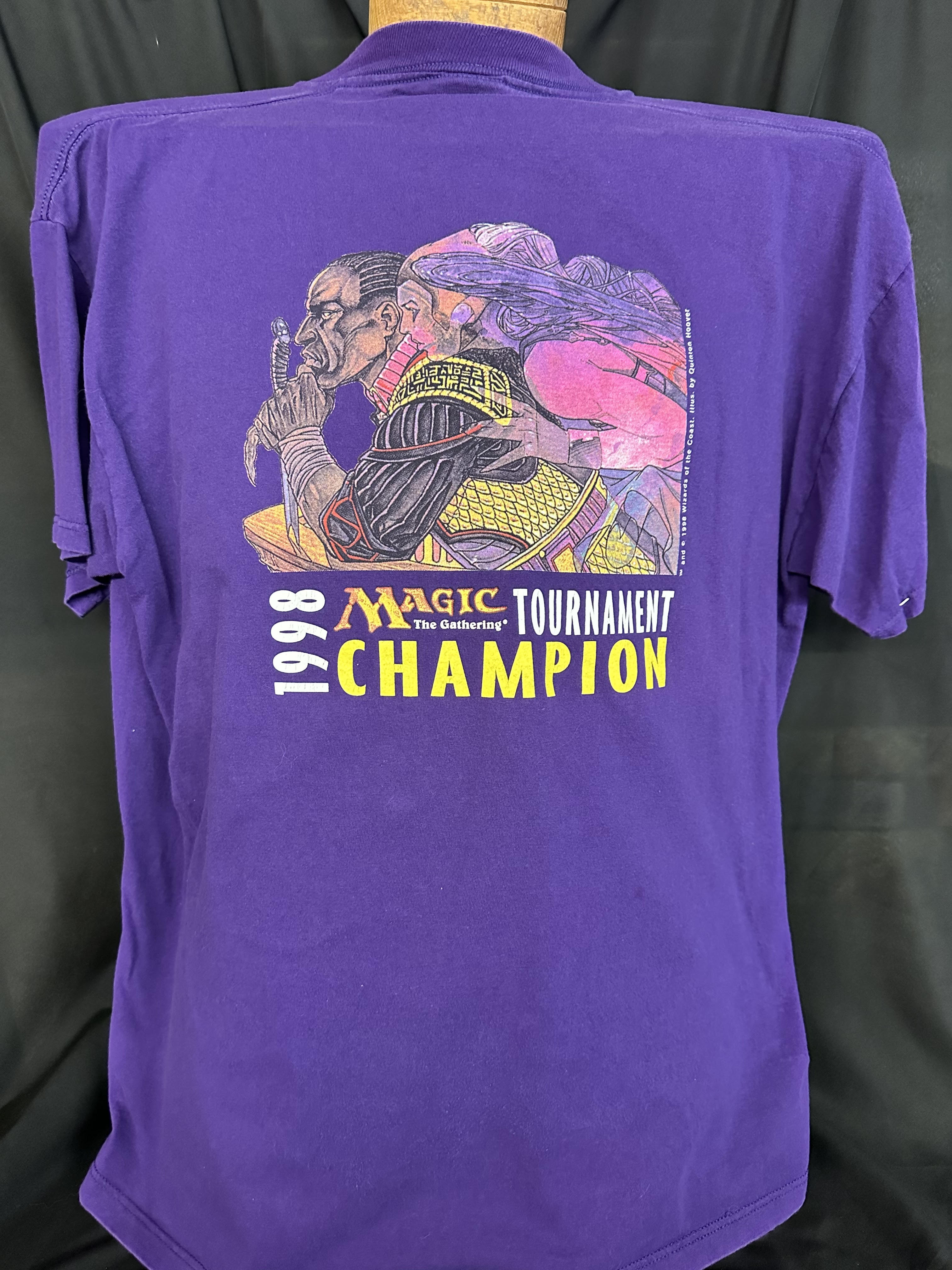 Magic: The Gathering Tournament Champion 1998 shirt (XL)