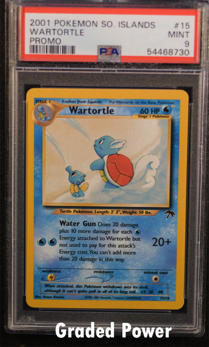 Wartortle PSA 9 (8730) 15/18