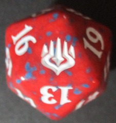 War of the Spark 22 mm Spindown Dice (Red)