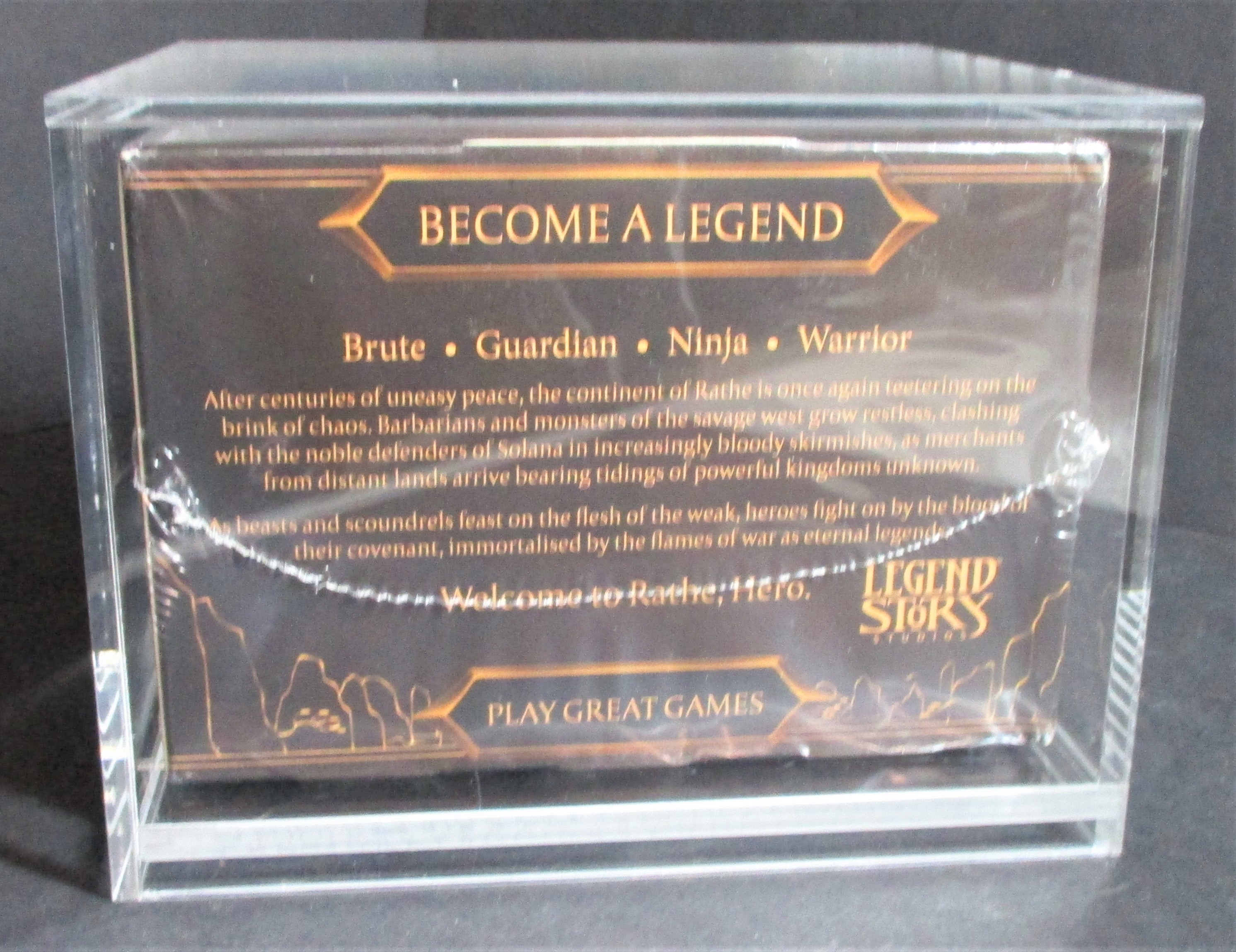 5x Flesh and Blood Starter Box  Acrylic Display Guard (60002)