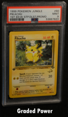 Pikachu Jungle 1st Ed. W Stamp PSA 9 (7623) 60/64