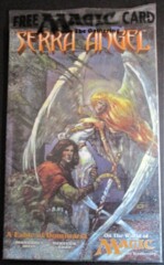 Serra Angel (Oversized) w/ Comic Book