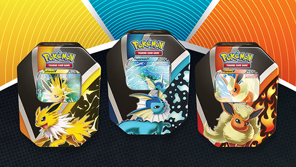 Eevee Evolutions Flareon Tin