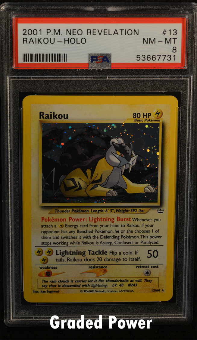 Fashion PSA 8 Entei Neo Revelation Unlimited