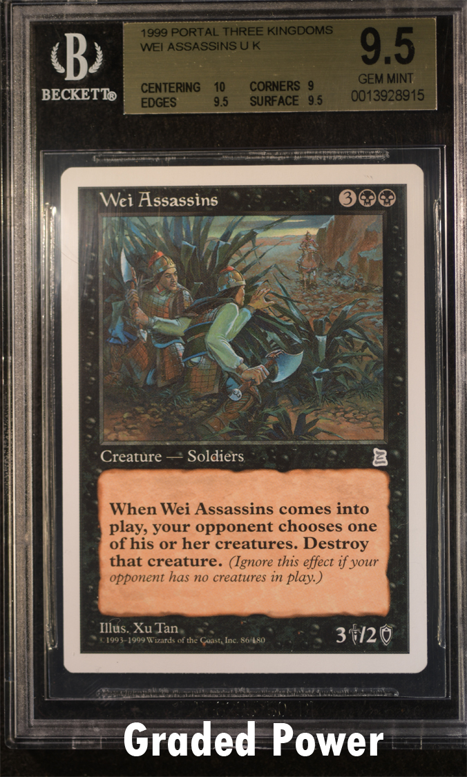 Wei Assassins BGS 9.5