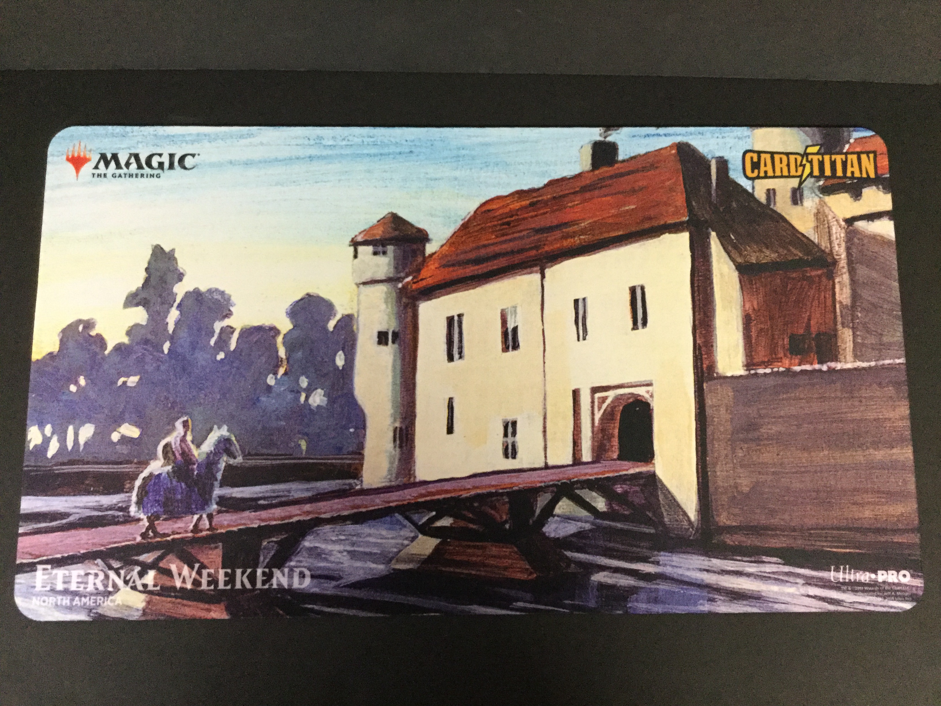 Eternal Weekend Moat Playmat NEW