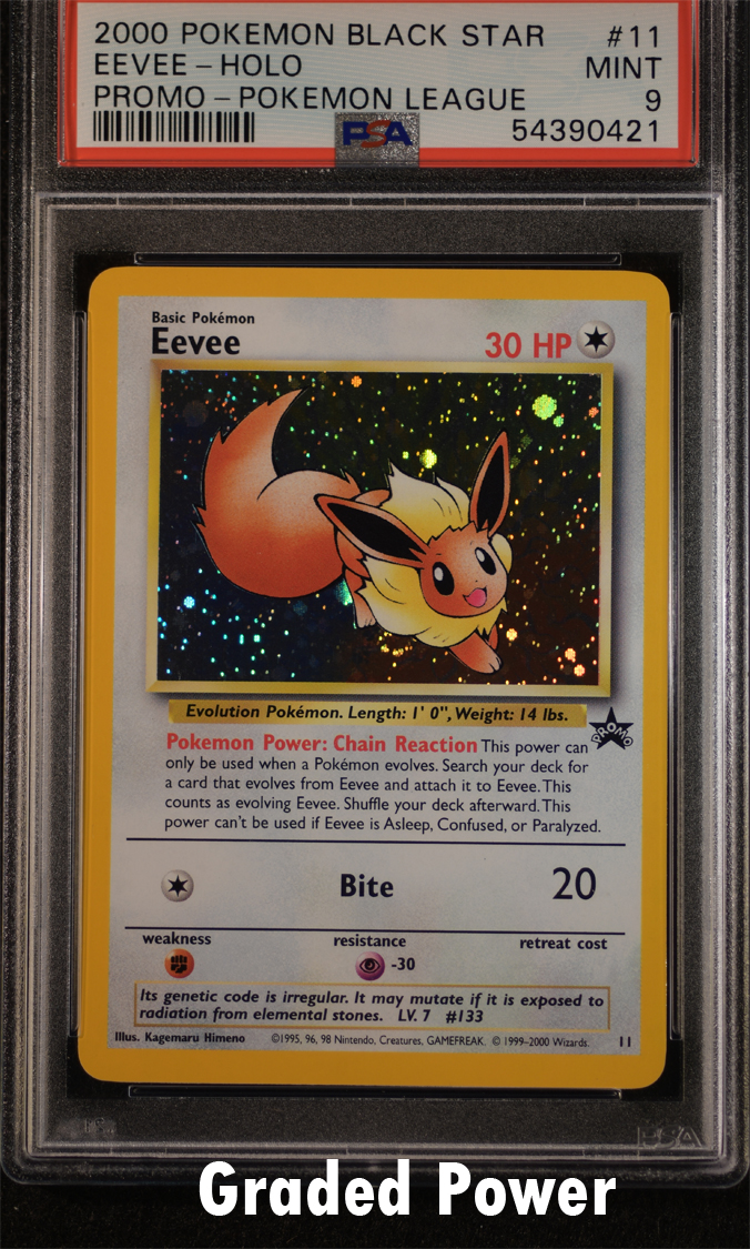 Blackstar Mew Holo good PSA 9