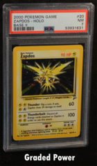 Zapdos PSA 7 Holo (1631) 20/130