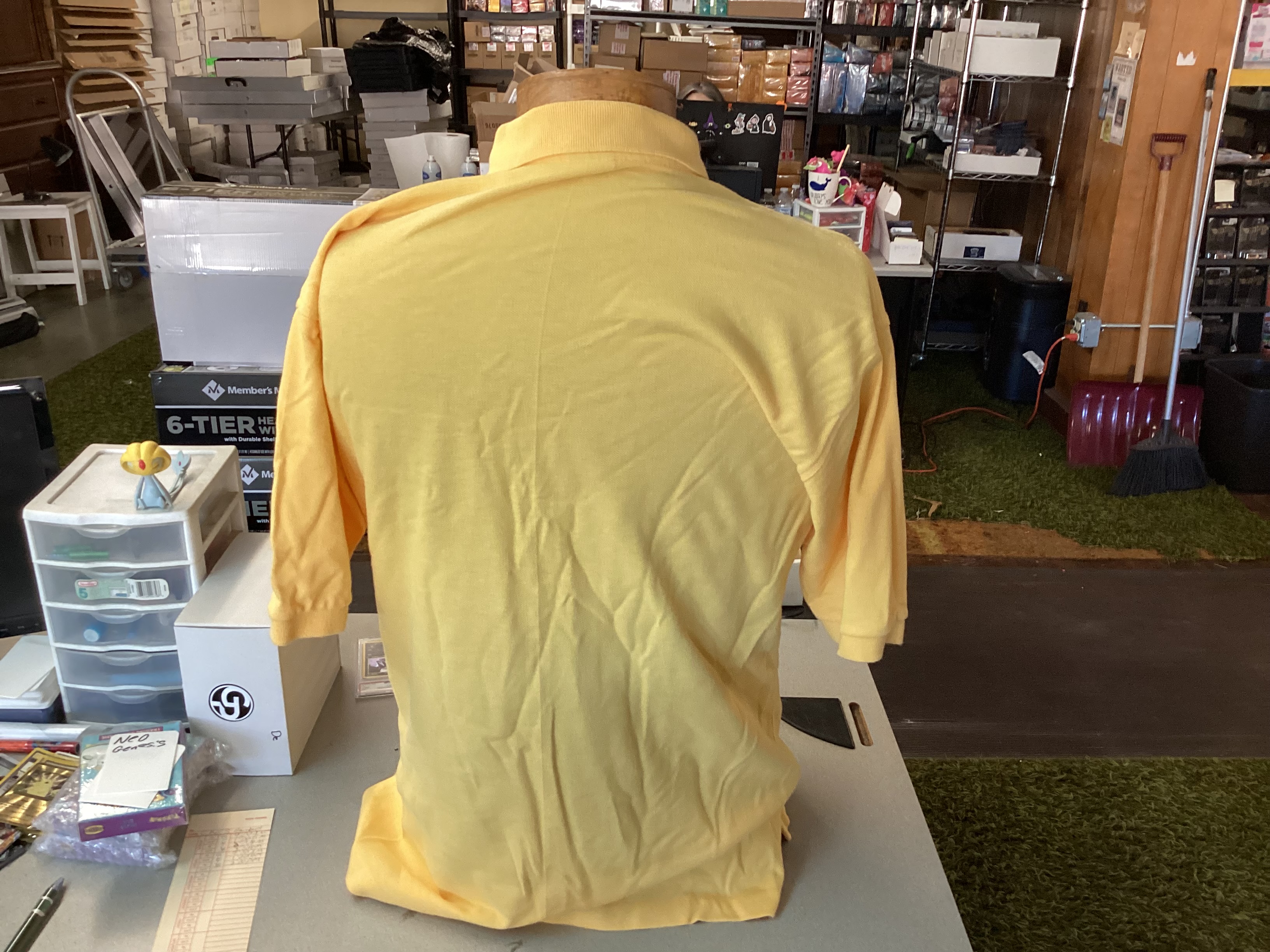 Pokemon Polo Employee Shirt (L) USED