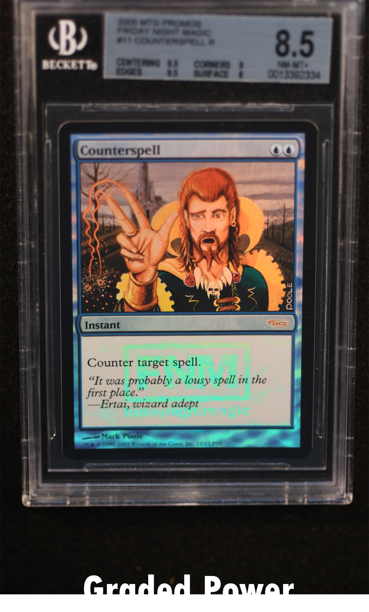 COUNTERSPELL FRIDAY NIGHT MAGIC BGS 8.5 (2334