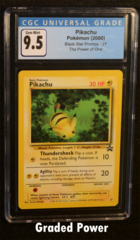 Pikachu Black Star Promo CGC 9.5 (9093) #27