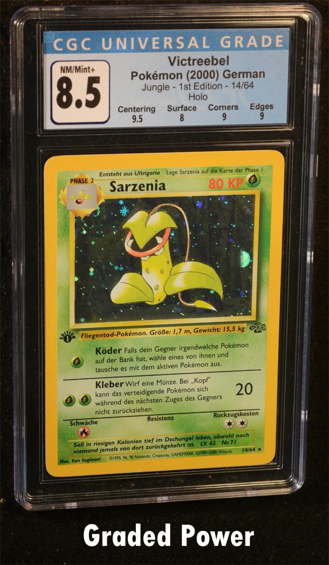 Victreebel first offers edition holo CGC grade 8.5