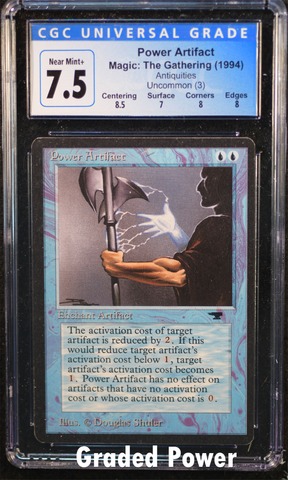 Power Artifact CGC 7.5 (6074) - Magic Graded Cards