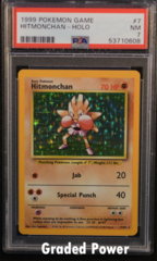 Hitmonchan PSA 7 HOLO (0608) 7/102