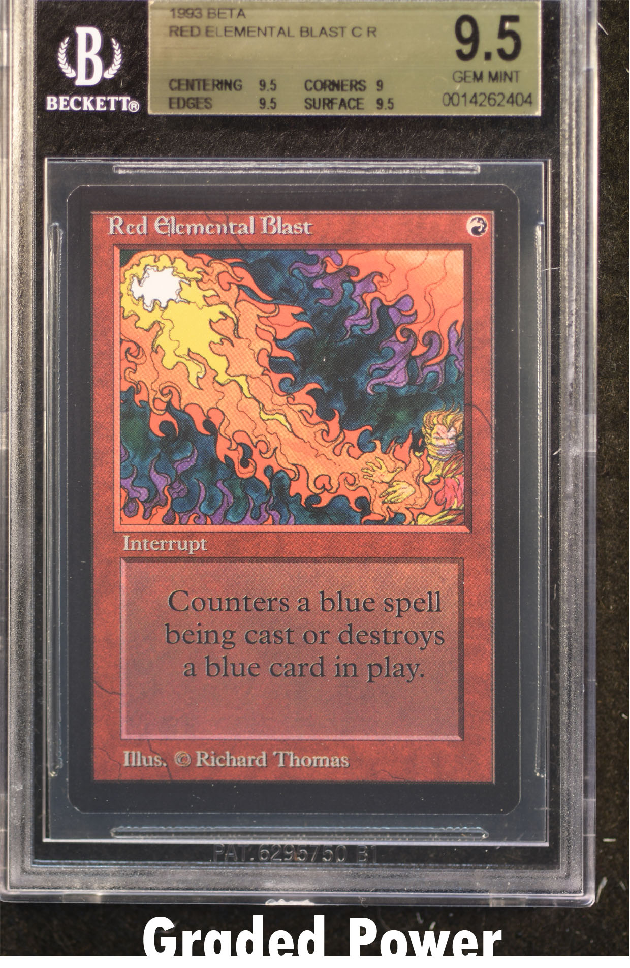 Red Elemental Blast BGS 9.5 (2404)