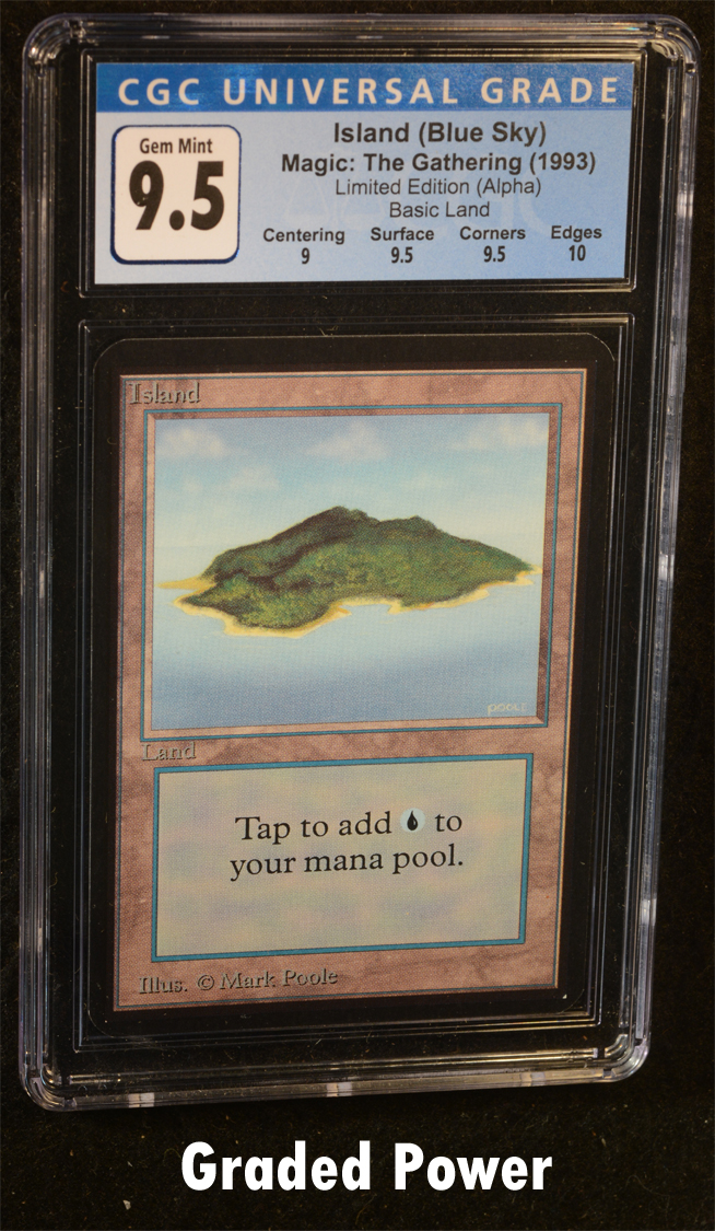 Island (Blue Sky) CGC 9.5