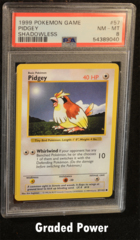 Pidgey SHADOWLESS PSA 8 (9040) #57