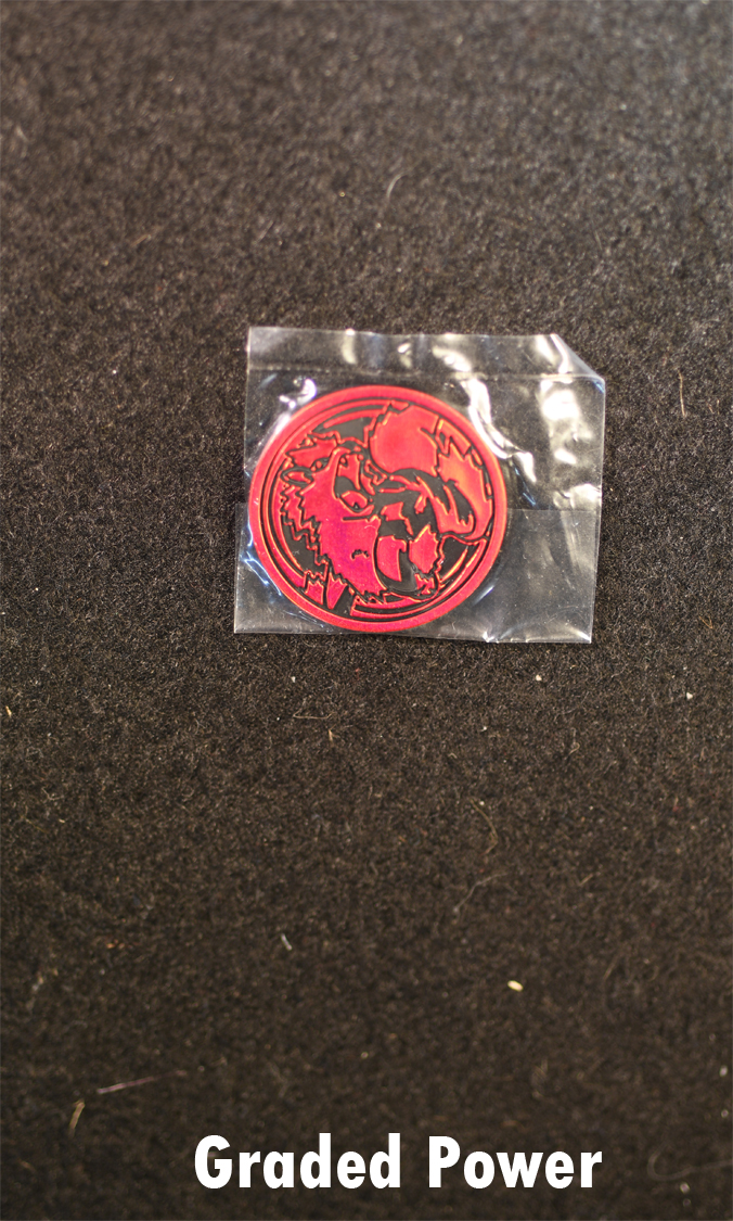 Arcanine Coin Japanese Guren Town Gym