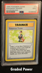 Pokemon Trader SHADOWLESS PSA 9 (9060) #77