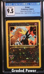 Entei Black Star Promo CGC 9.5 Reverse Holo (0139)#34