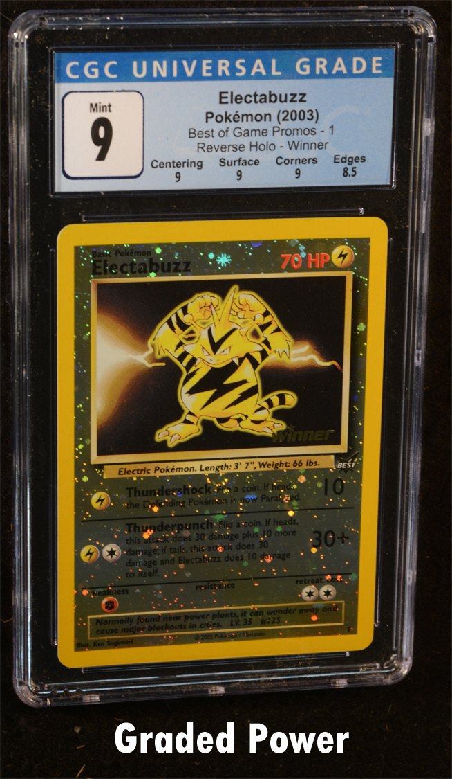 Electabuzz CGC 9 Reverse Holo Winner (9074)