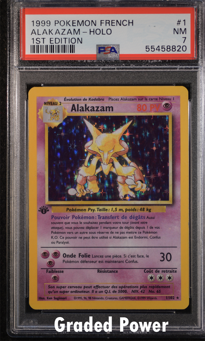 Store Alakazam holo 1/102