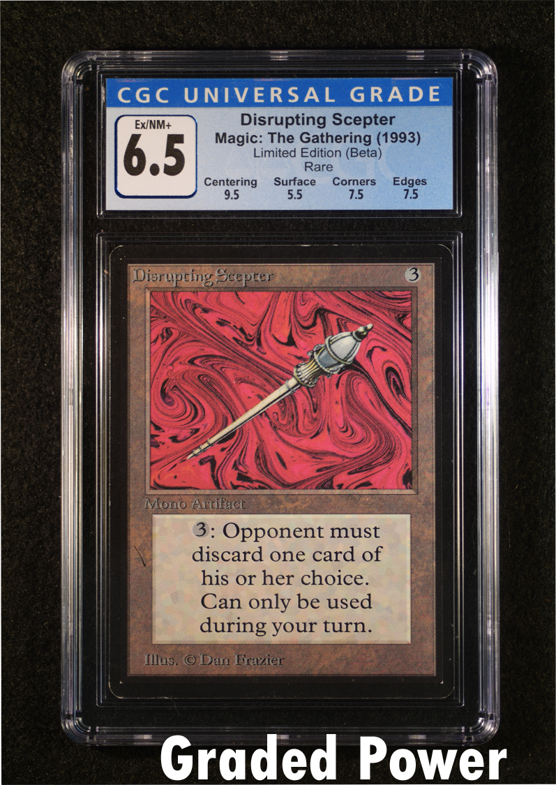 Disrupting Scepter CGC 6.5