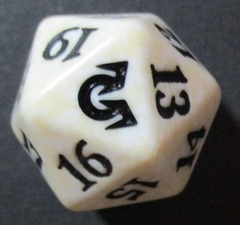 Shadows Over Innistrad 22 mm Spindown Dice (White)