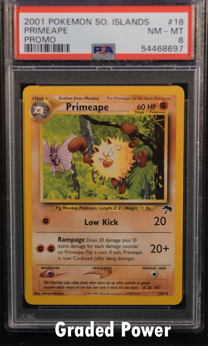 Primeape PSA 8 (8697) 18/18
