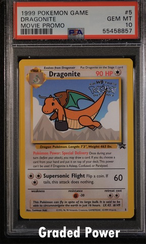 1999 Pokemon Movie Promo Dragonite #5 PSA 10 order GEM MINT