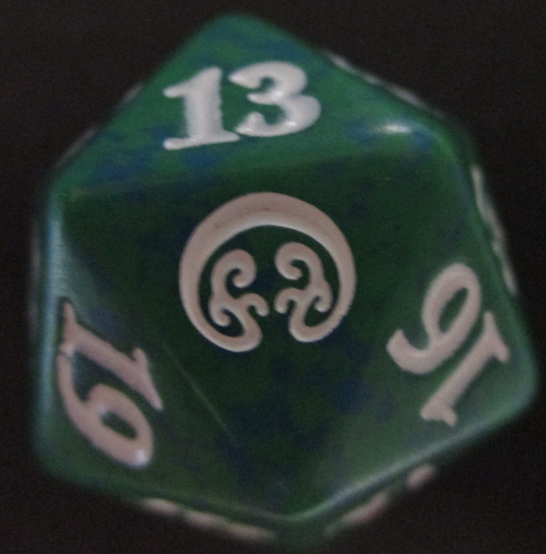 Kaladesh 22mm Spindown Dice (Green)